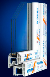 Пятикамерный профиль Winbau Premium для пятикамерных пластиковых окон Winbau в Киеве и Киевской области. 